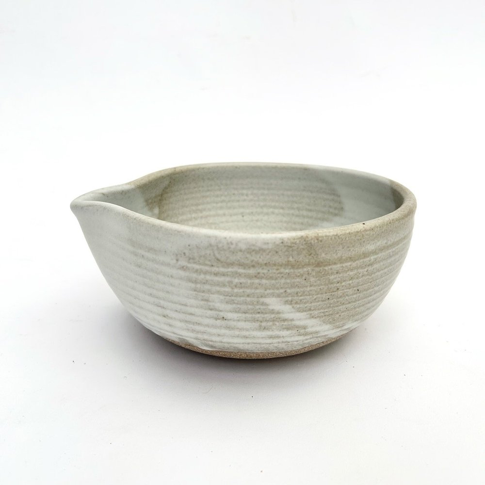 handmade ceramic spouted bowl — Colleen Hennessey Clayworks